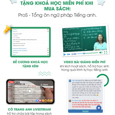 Combo 2 Sách: Tiếng Anh Cho Người Mới Bắt Đầu và Tổng Ôn Ngữ Pháp Tiếng Anh Cô Trang Anh