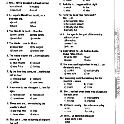 3000 Tests Elementary To Intermediate (Không CD)