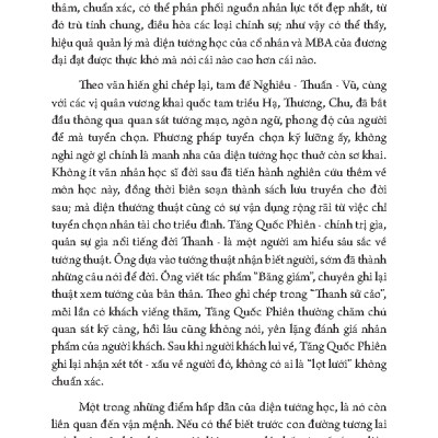 Đồ Giải Xem Tướng Biết Người - Cẩm Năng Quản Lý Nguồn Nhân Lực - Bìa Cứng (Tái Bản 2024)
