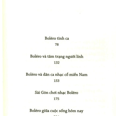 Lắng Nghe Giai Điệu BOLÉRO