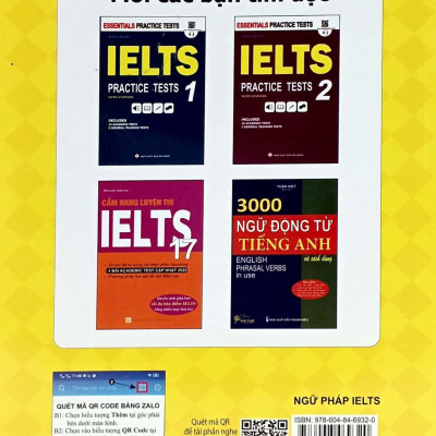 Ngữ pháp IELTS - Essential Grammar For Ielts Writing