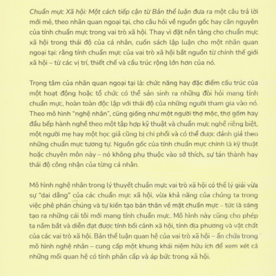 Charlotte Witt - Chuẩn mực xã hội - Một cách tiếp cận từ căn bản thể luận