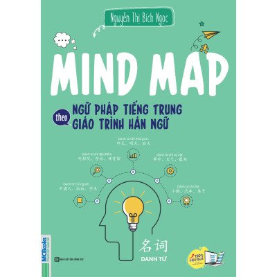 Sách - Mindmap Ngữ pháp Tiếng Trung theo giáo trình Hán ngữ (MC)