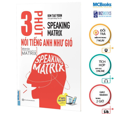 Sách - Combo 4 Cuốn Speaking Matrix – Nói Tiếng Anh Như Gió - MCBooks