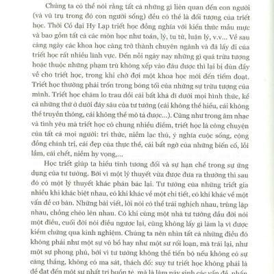 Triết Học Cho Người Không Chuyên (Tái Bản 2020)