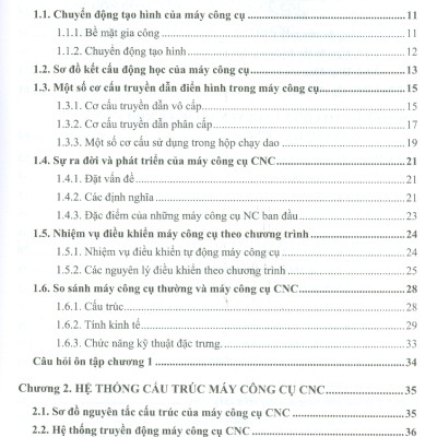 Cơ Sở Máy CNC (Tủ sách Ngành Cơ Khí)