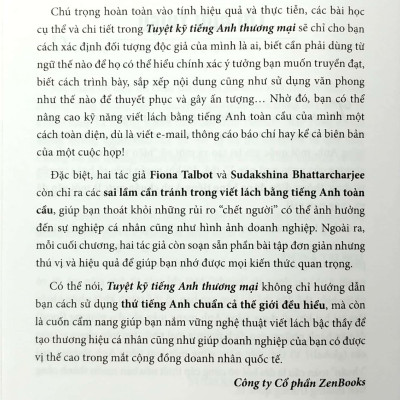 Tuyệt Kỹ Tiếng Anh Thương Mại