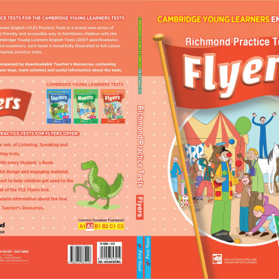 Starters Movers Flyers Combo 3 quyển - Luyện thi chứng chi Cambridge Tiểu Học + Kèm Đĩa CD
