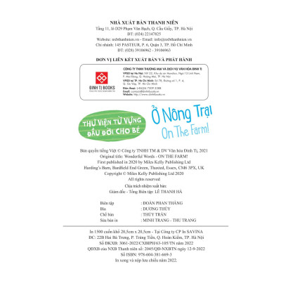 Thư Viện Từ Vựng Đầu Đời Cho Bé - Ở Nông Trại - On The Farm!