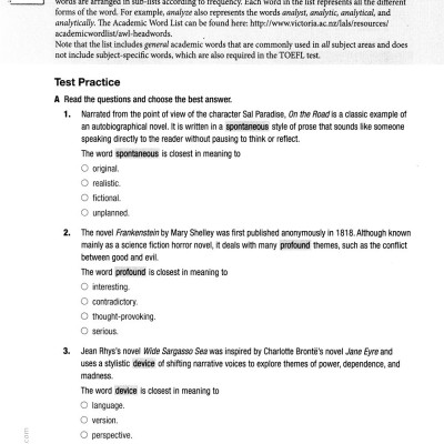 Collins Vocabulary And Grammar For The TOEFL Test (Kèm CD)