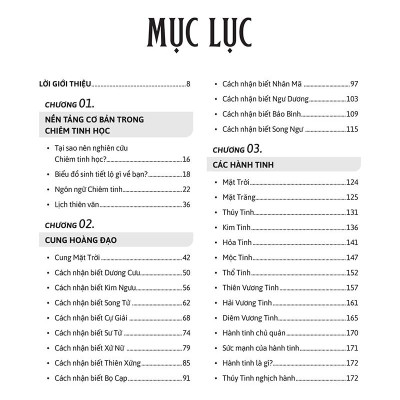 Chiêm Tinh Học Cơ Bản - Luận Giải Cuộc Đời Qua Biểu Đồ Chiêm Tinh