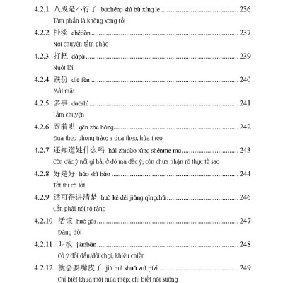 Khẩu ngữ thường dùng trong tiếng Hán hiện đại