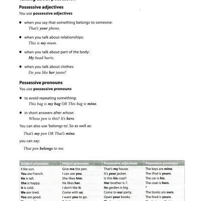 Collins Work On Your Grammar - Elementary (A1)