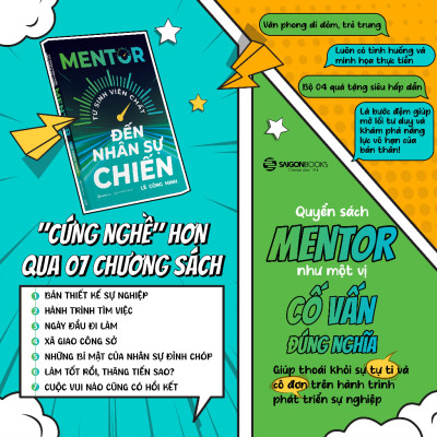 Bộ Sách Mentor + Lộ Trình Học Tiếng Anh Cho Người Mất Gốc
