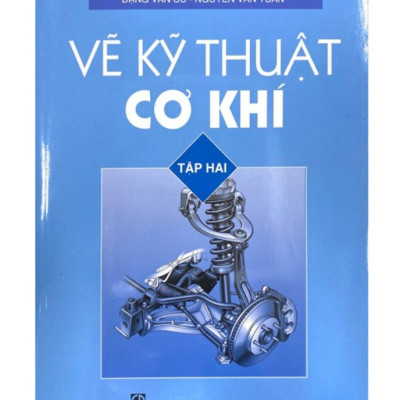 Sách - Combo Vẽ kỹ thuật cơ khí tập 2 + bài tập (DN)