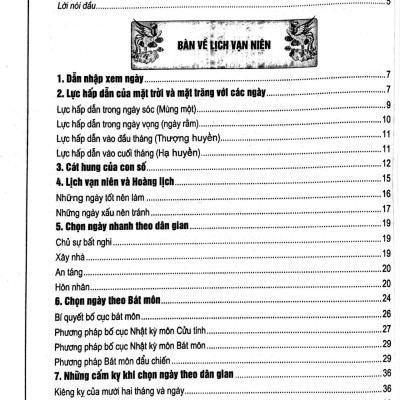 Bàn Về Lịch Vạn Niên Từ Năm 2011 - 2050 (ML)