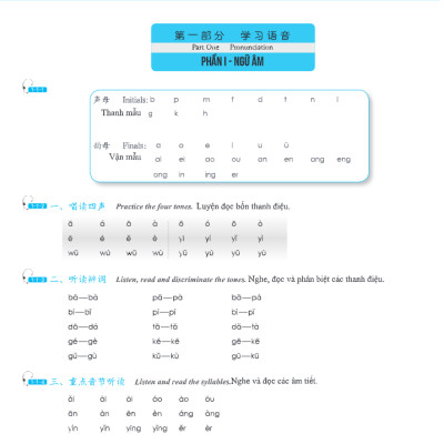 Giáo Trình Phát Triển Hán Ngữ Nghe Sơ Cấp 1