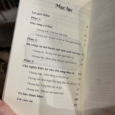 CHỦ NGHĨA KHẮC KỶ - NUÔI DƯỠNG SỰ TÍCH CỰC, SỐNG CUỘC ĐỜI ĐẸP NHẤT - Matthew J. Van Natta - Dịch giả Thanh Thủy - Skybooks – AZ books – bìa mềm