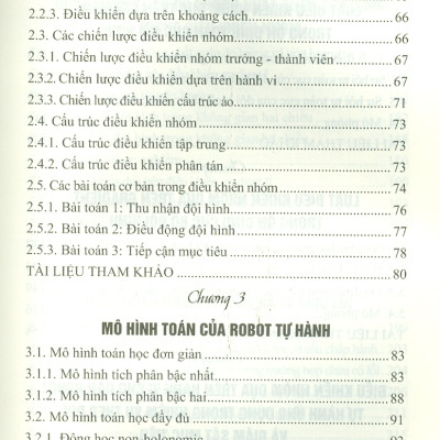 Kỹ Thuật Điều Khiển Nhóm Cho Đàn Robot Tự Hành 