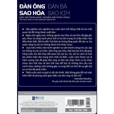 Sách - Đàn Ông Sao Hỏa, Đàn Bà Sao Kim - Mcbooks