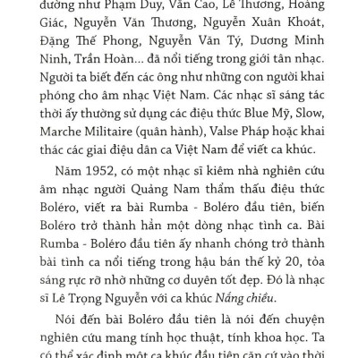 Lắng Nghe Giai Điệu BOLÉRO