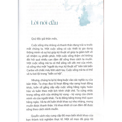 Triết Lý LMAA - Cảm Ơn, Nhưng Không Phải Hôm Nay ! - Vanlangbooks