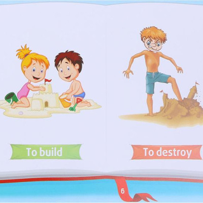 Những Cặp Từ Vựng Trái Nghĩa Và Trò Chơi Ghép Chữ - Opposite Words In Pictures (Tập 1)