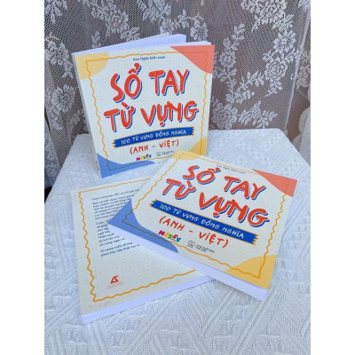 Sách - Sổ Tay Từ Vựng – 100 Từ Vựng Đồng Nghĩa (Anh – Việt)