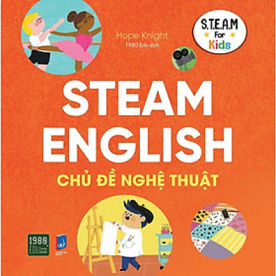 Sách  Steam English  Chủ đề Nghệ thuật - BẢN QUYỀN