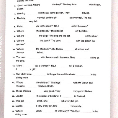 Fill In The Gaps - Book 1 (Không CD)