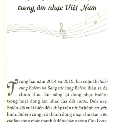 Lắng Nghe Giai Điệu BOLÉRO