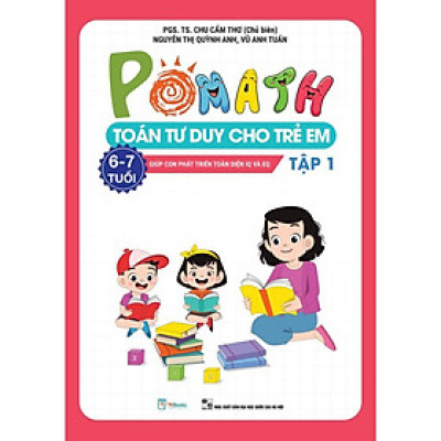 Sách - Pomath - Toán Tư Duy Cho Trẻ Em 6 - 7 Tuổi - MCBooks