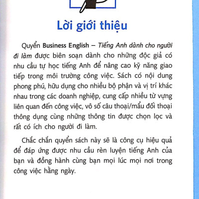 Tiếng Anh Dành Cho Người Đi Làm (Kèm file MP3)