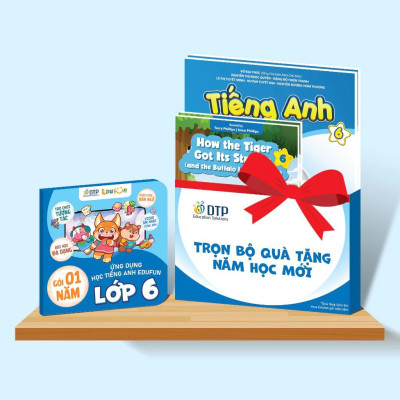 Gói Edufun Premium Level 6 (Thẻ Học Tiếng Anh EDUFUN + Tặng Kèm Sách Học Sinh, Sách Bài Tập, 2 Cuốn Truyện)