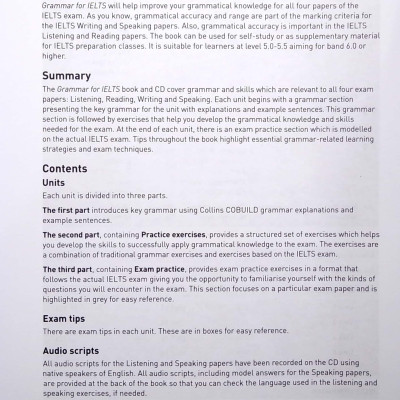 Collins Grammar For IELTS