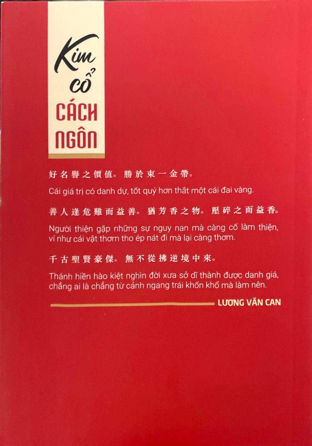 Sách - Kim Cổ Cách Ngôn