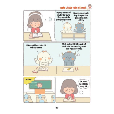 Sách - Tâm Lý Học Dành Cho Học Sinh Tiểu Học - Quản Lý Bản Thân Hiệu Quả - Minh Thắng