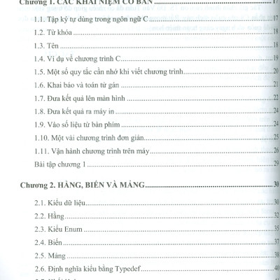 Kỹ Thuật Lập Trình C và C# Từ Cơ Bản Đến Nâng Cao - GS. Phạm Văn Ất