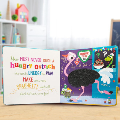 Sách ngoại văn: Never Touch A Hungry Hippo!