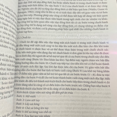Sách Giáo Trình Quản Lí Hành Vi Của Trẻ Khuyết Tật Trí Tuệ