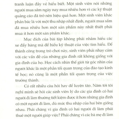 Luật Chơi Công Bằng - Con Cái Dạy Chúng Ta Về Kinh Tế Học, Giá Trị Và Ý Nghĩa Cuộc Đời Ra Sao?