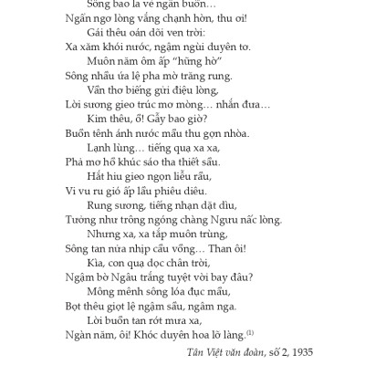 Thơ Thâm Tâm (Tủ Sách Văn Học Trong Nhà Trường)
