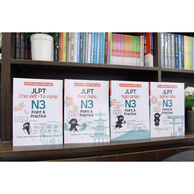 Kỳ thi năng lực Nhật ngữ: Point & Practice N3 - Chữ viết Từ vựng