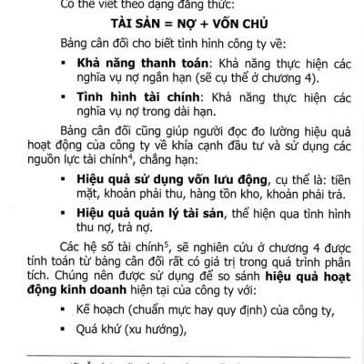 Tài Chính Kế Toán Dành Cho Nhà Quản Trị_KT
