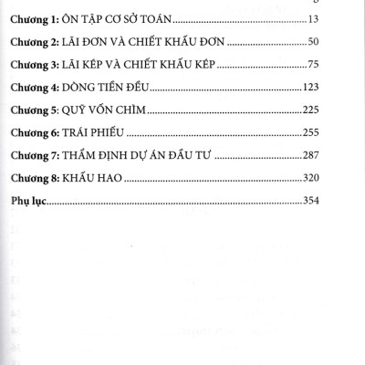 Toán Tài Chính Ứng Dụng - KT