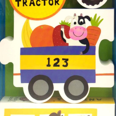 Chunky Set: Play Tractor: Colors, 123, Animals