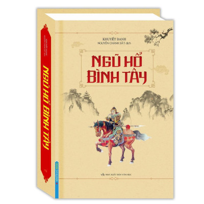 Sách - Tây Hán Diễn Nghĩa - Bìa Cứng + Ngũ Hổ Bình Tây - Bìa Cứng - Combo 2 Cuốn - Minh Thắng