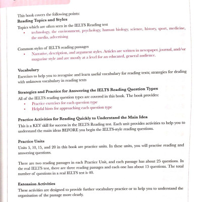 Lessons For IELTS Reading (Tái Bản 2023)