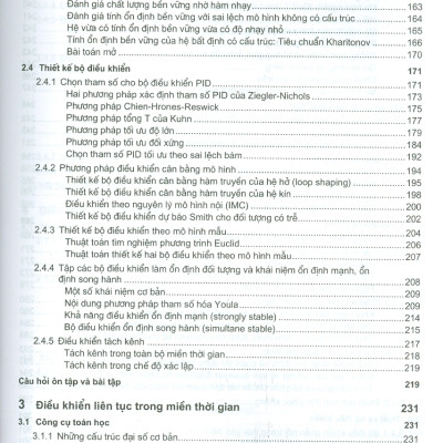 Cơ Sở Lý Thuyết Điều Khiển Tuyến Tính (Xuất bản lần thứ ba, có sửa chữa và bổ sung, năm 2023)