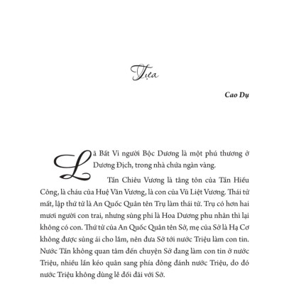 Lã Thị Xuân Thu - Bìa Cứng